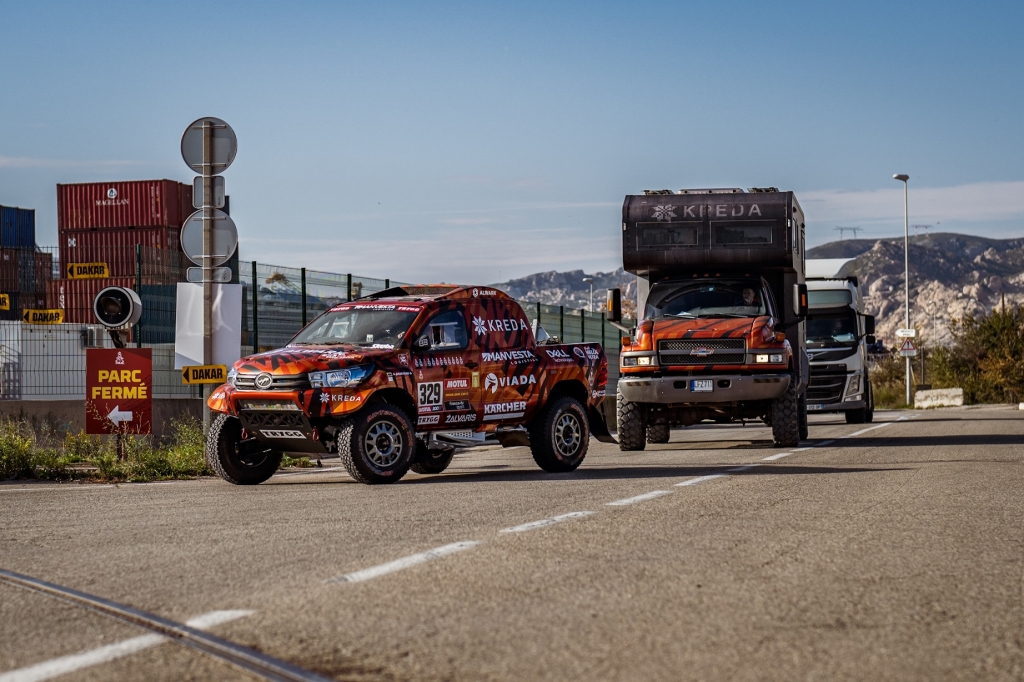„KREDA“ Dakaro komandos technika jau pakeliui į Saudo Arabiją
